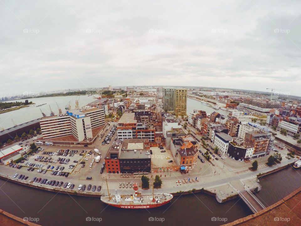 Ghent from above 