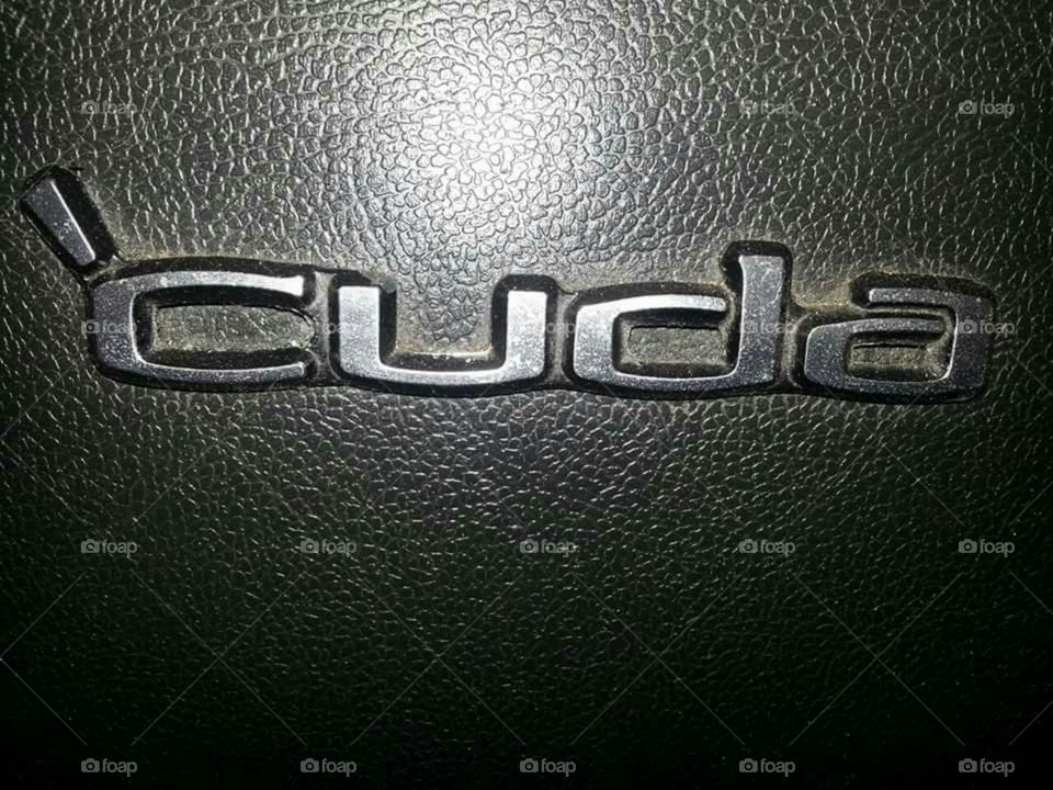 car Cuda emblem