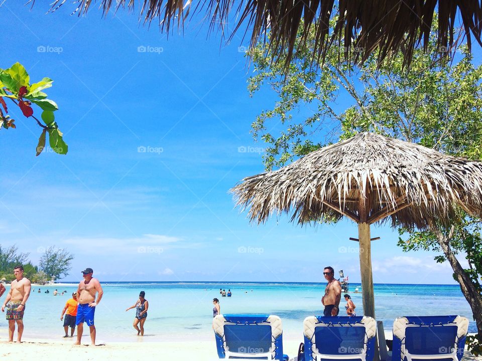 Jamaica beach holiday 
