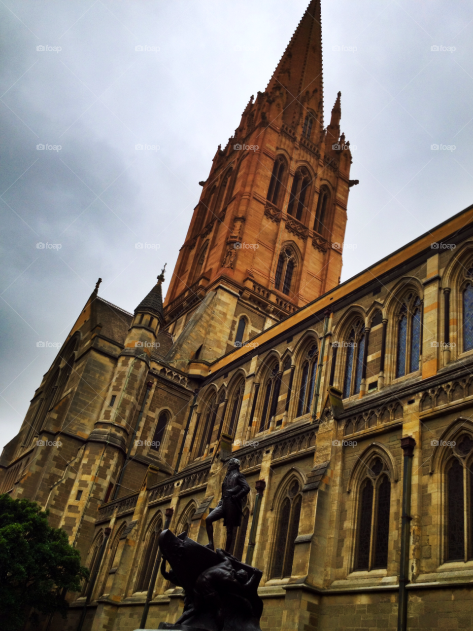 church tower cathedral melbourne by ColinE