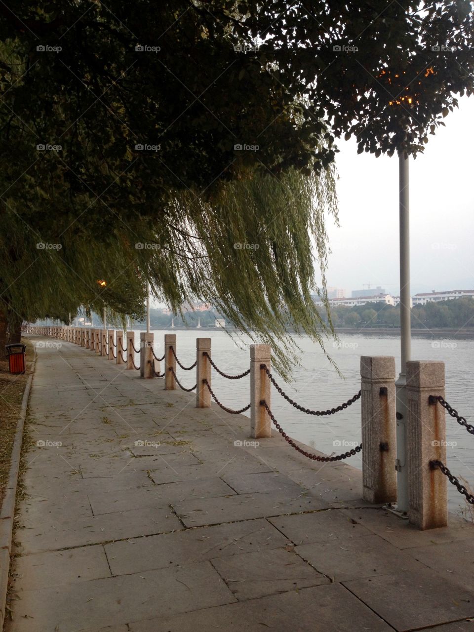 Riverbank in Autumn