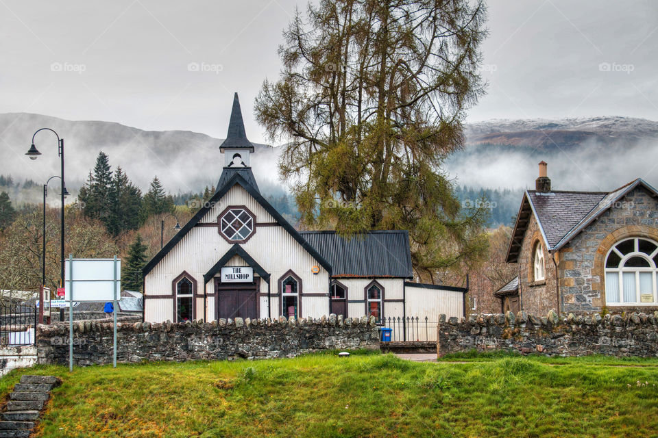 A foggy little village