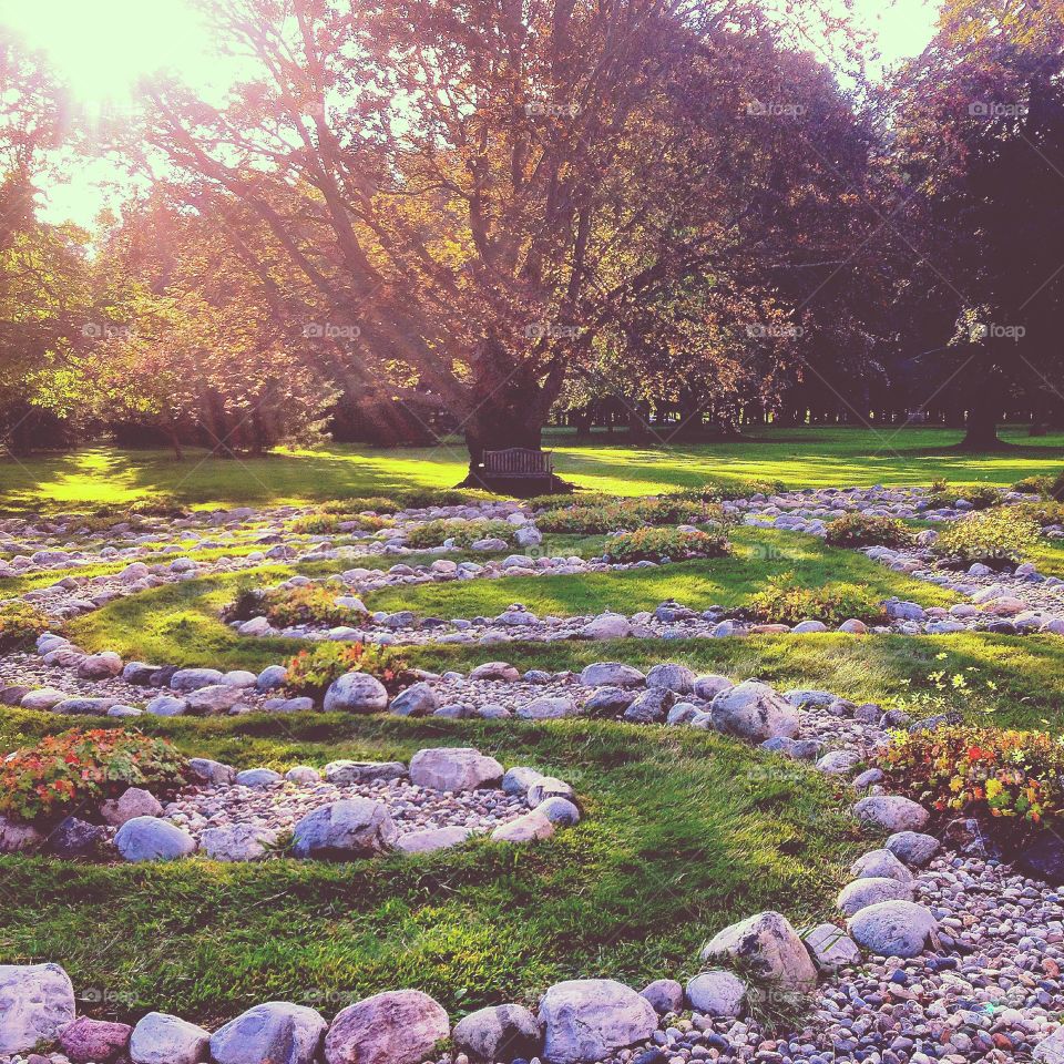 Meditation garden