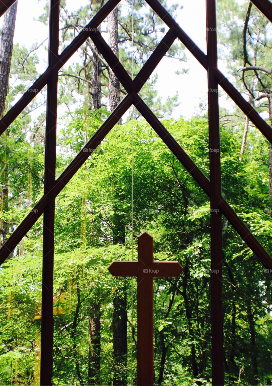 Cross in the Woods