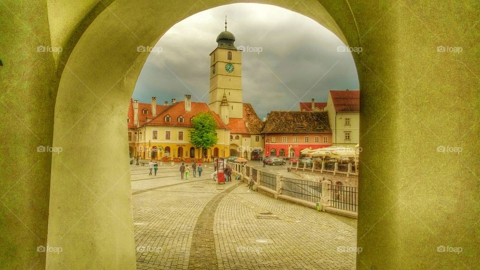 tower, advice, Sibiu, Hermannstadt,