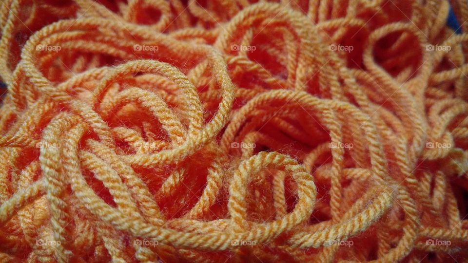 Orange Yarn