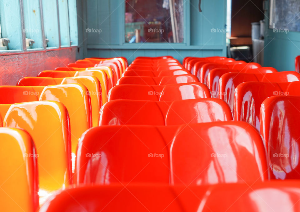 red seat