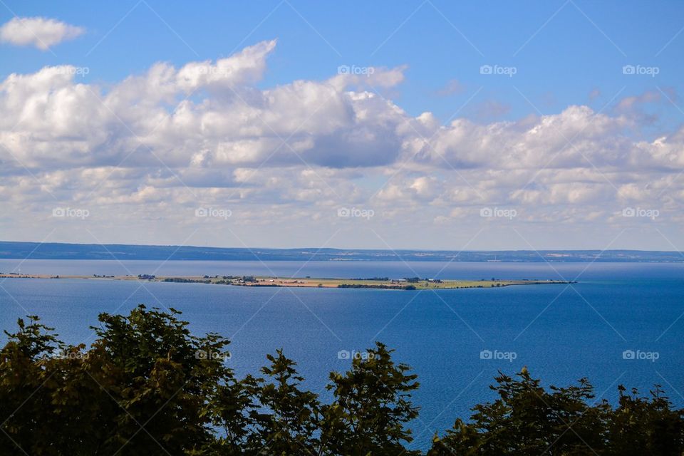 Scenic view from an Island in vattern sweden