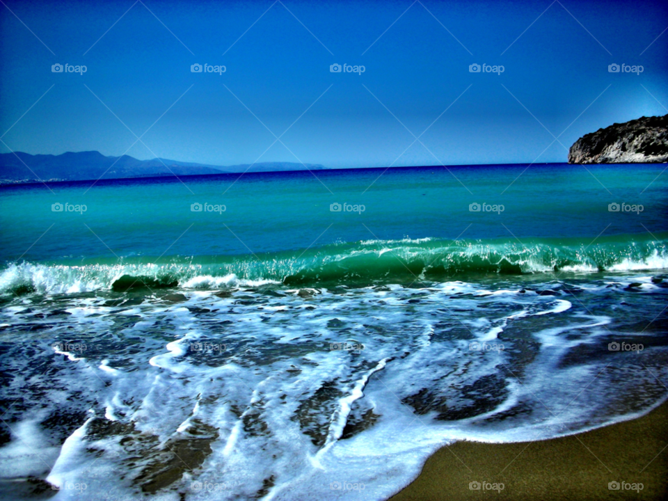 ocean sky clear sea by emmanuelgr