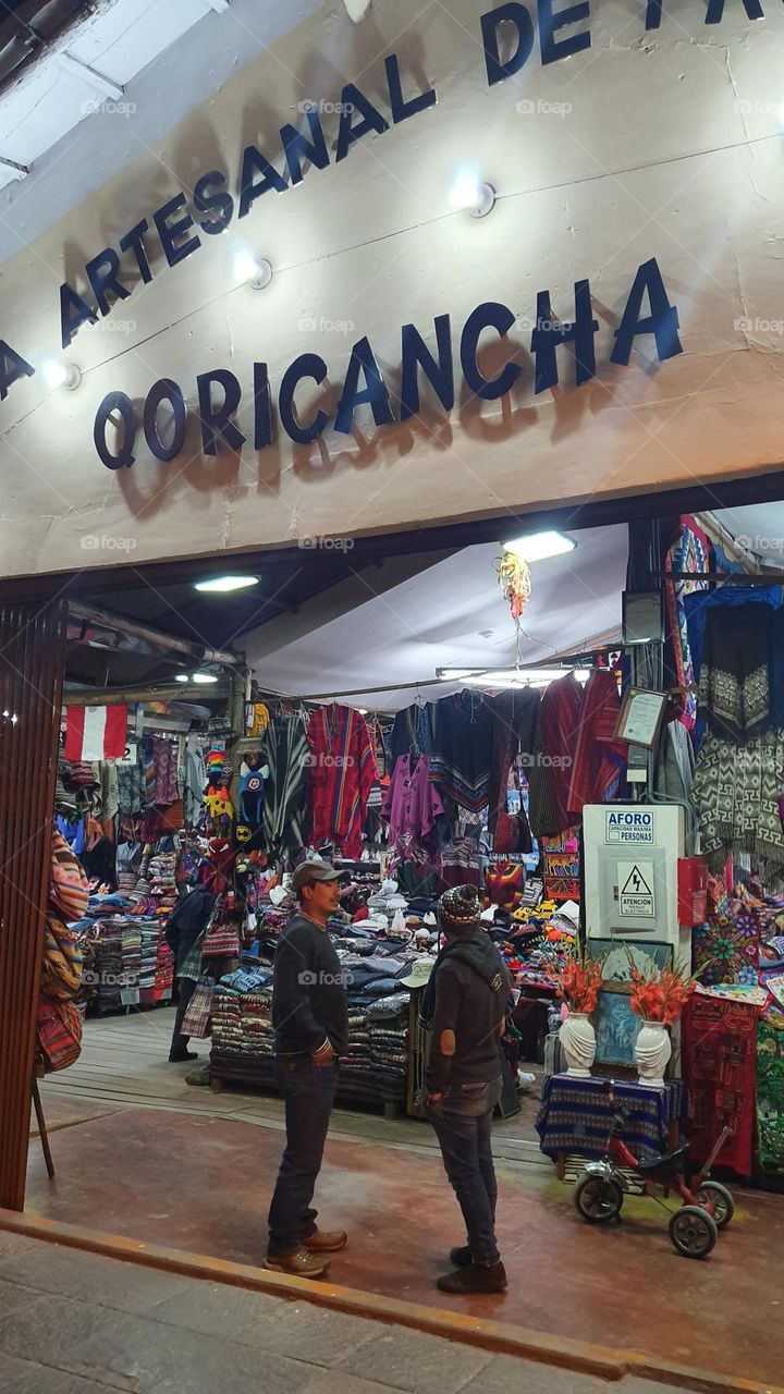 Shops in Cusco, Peru