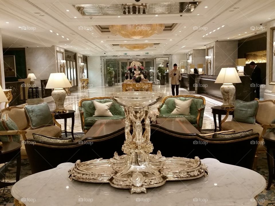 luxury lobby