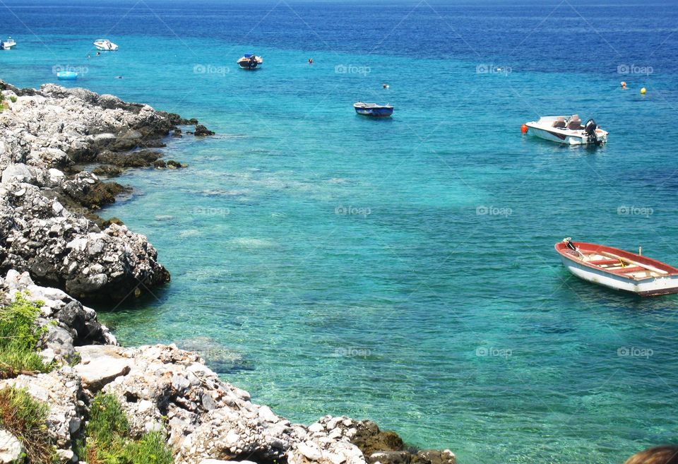 Seascape in Greece