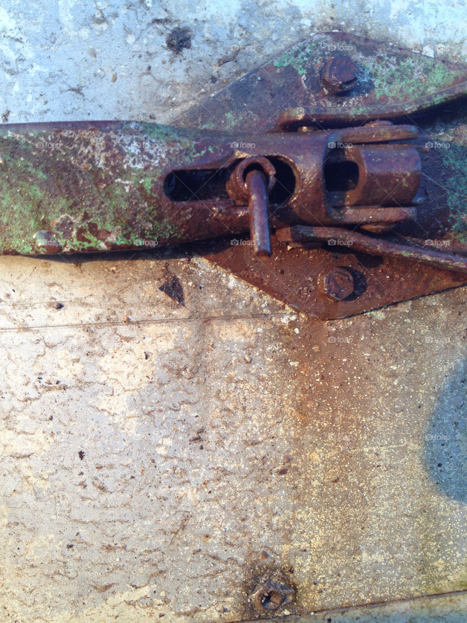 old rust denmark lock by Markos