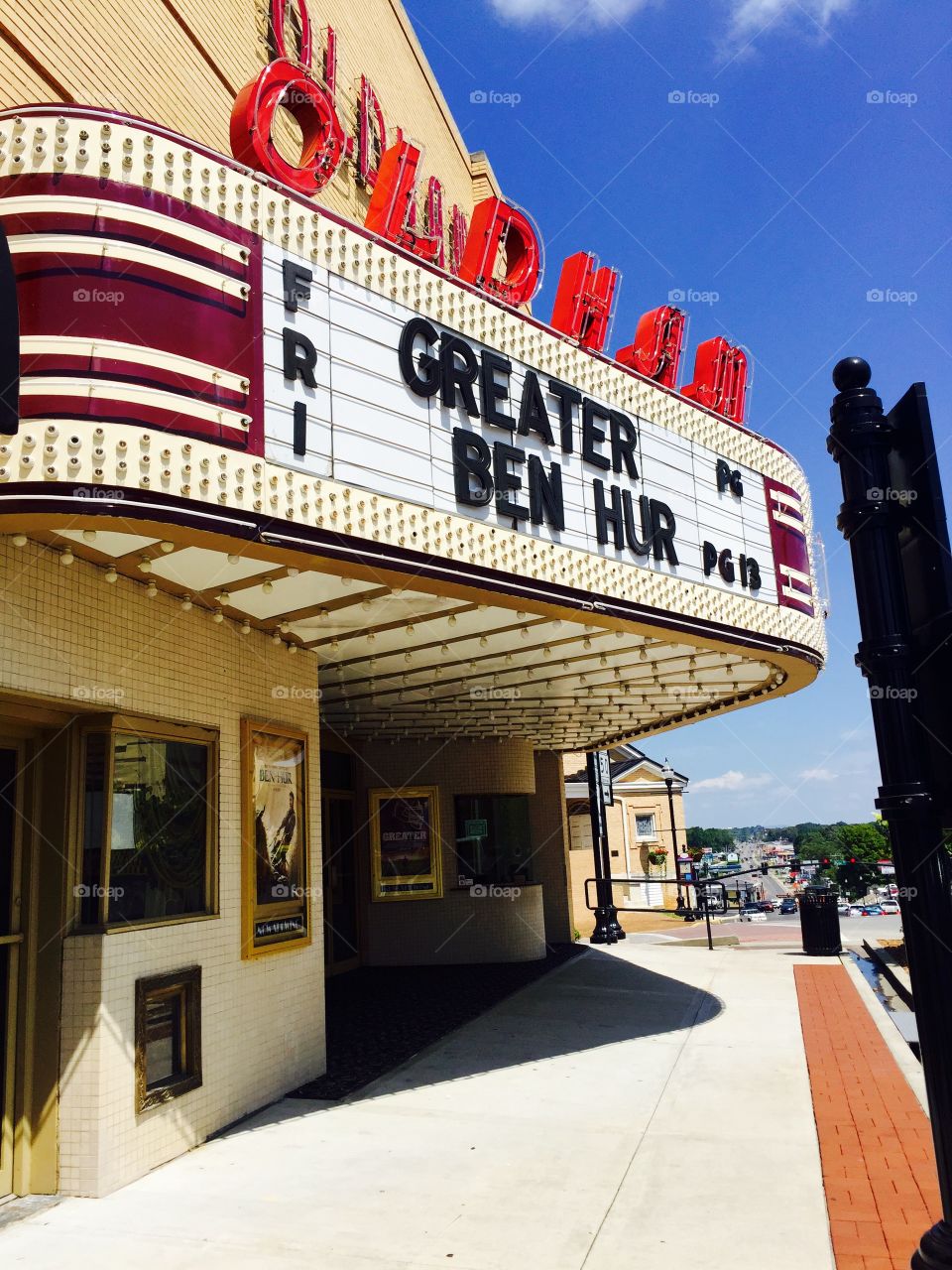 Old fashioned theater 