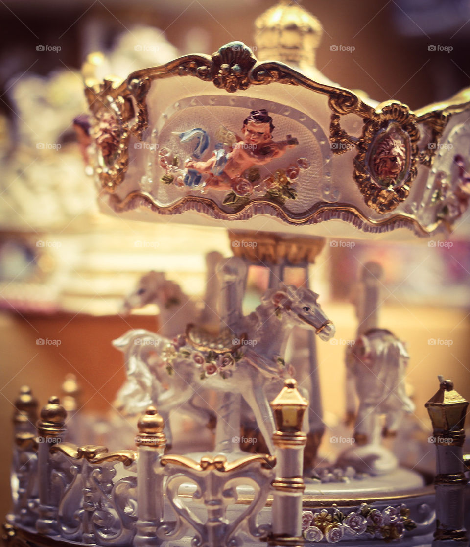 Christmas merrygoround