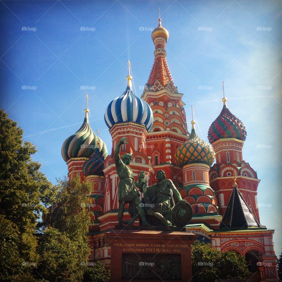 Kremlin in Moscow . The Kremlin in Moscow's red square, Russia  