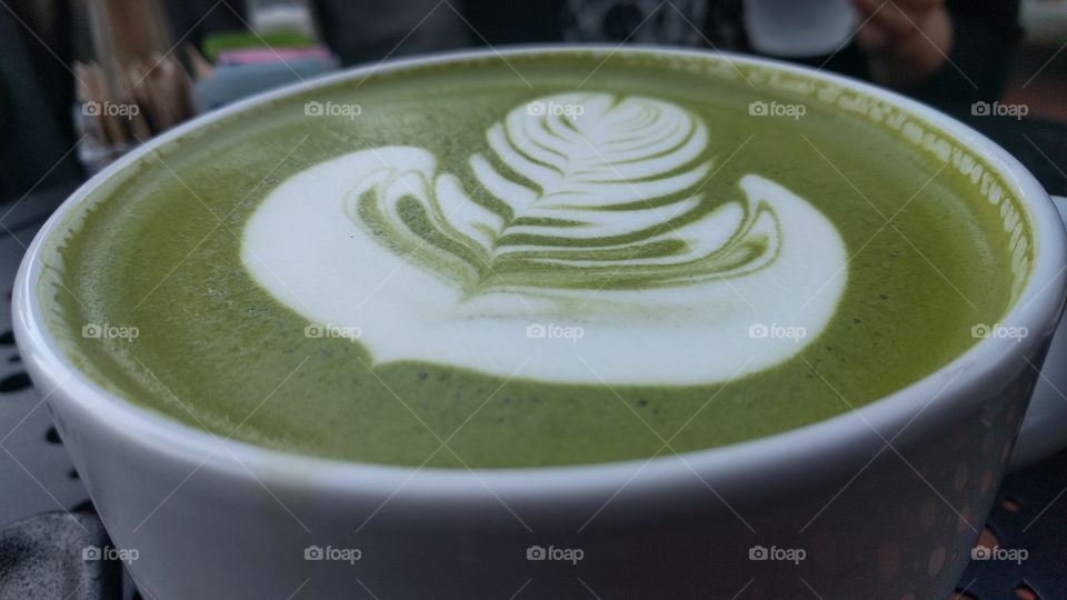Green tea espresso