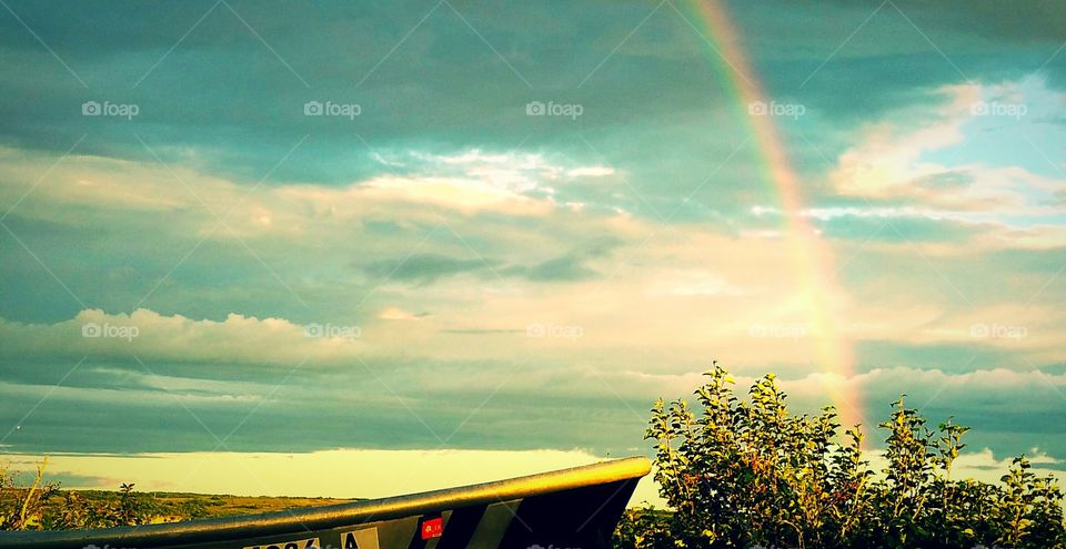 Rainbow over Naknek 2