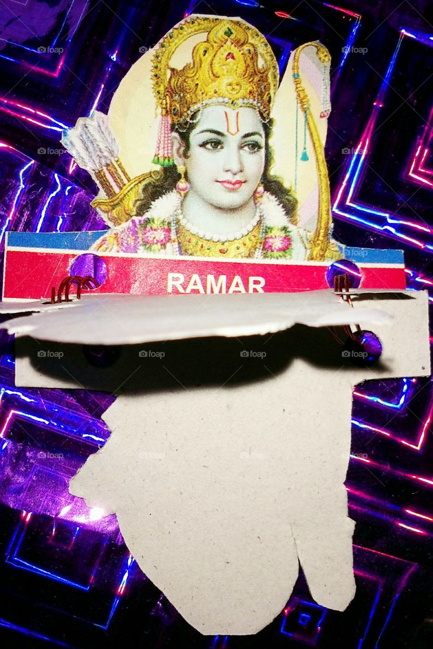 the face book of INDIAN God,  
RAMAR. it's the first book entire the worldwide on him and no one like this in the world.