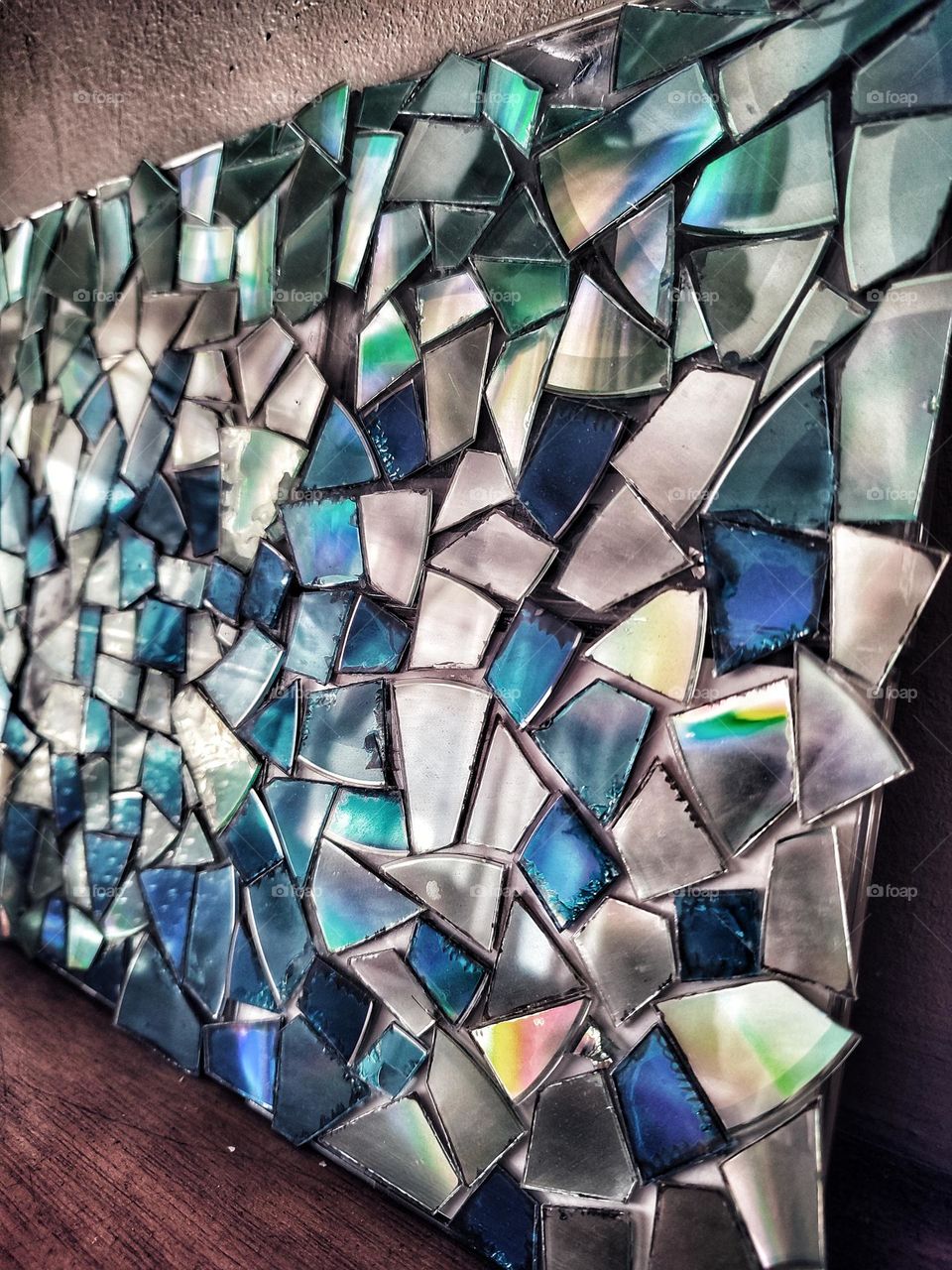 Old cut up CD/DVD art