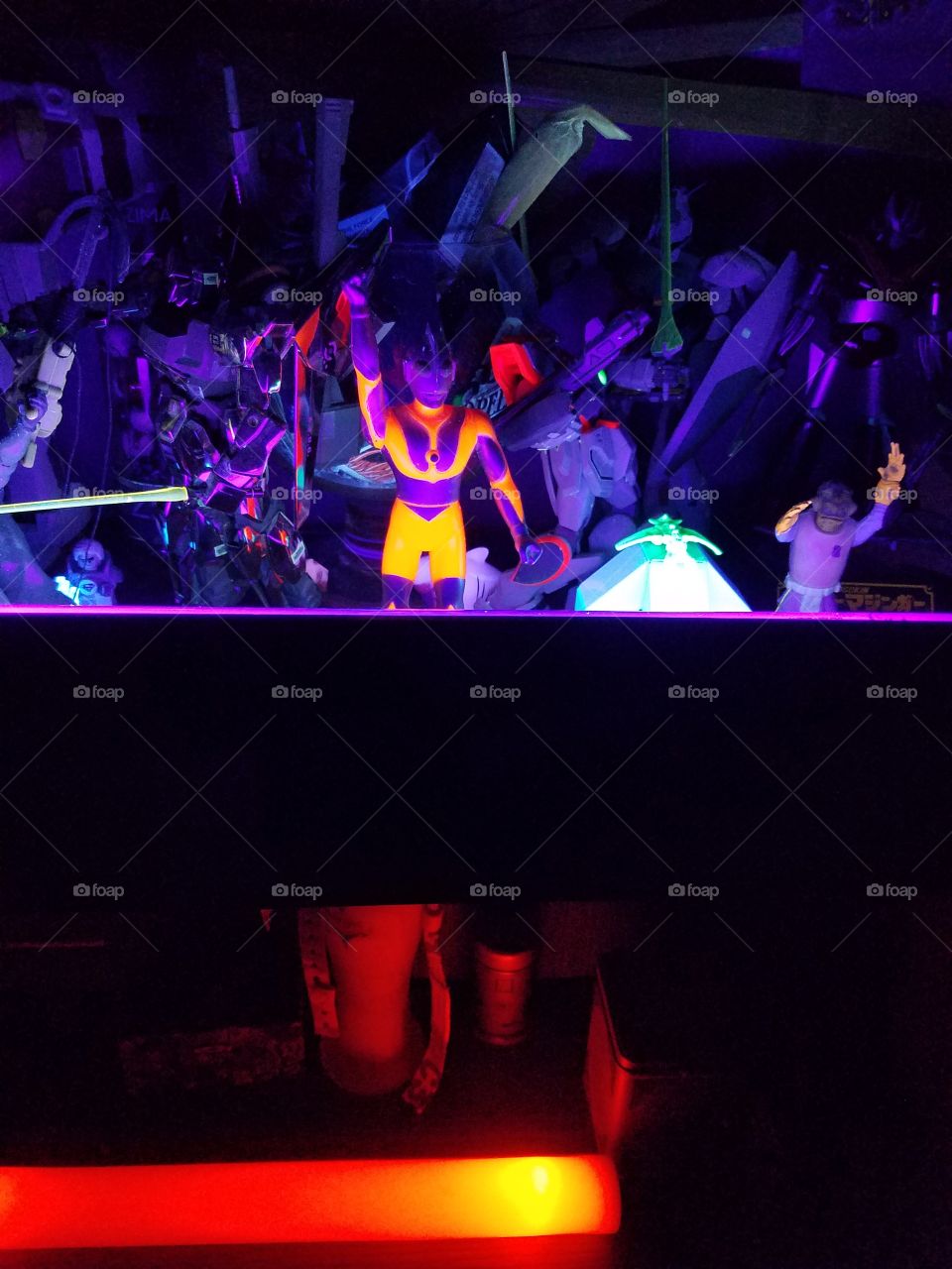 black light aesthetic