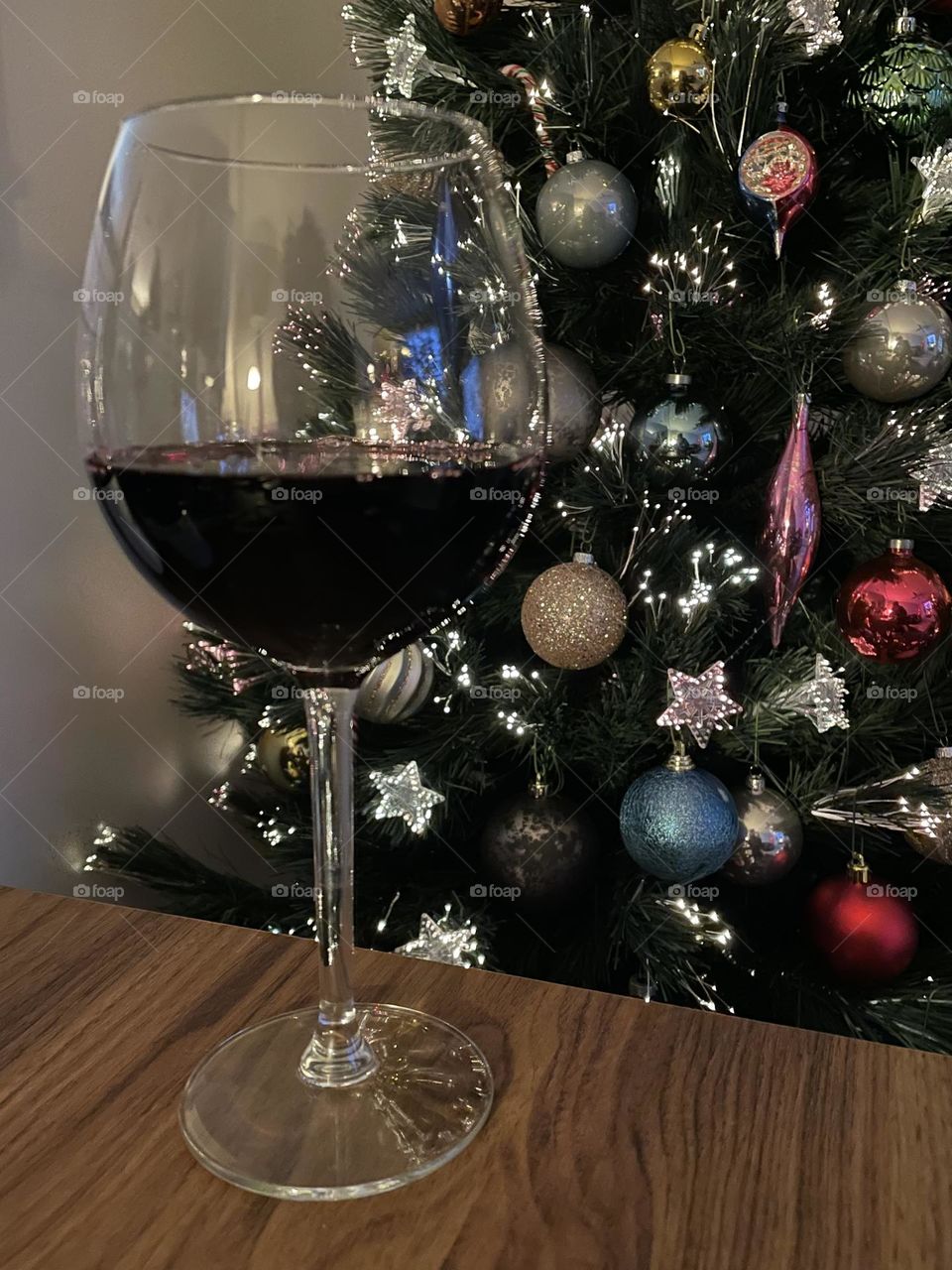 Red wine for Christmas 