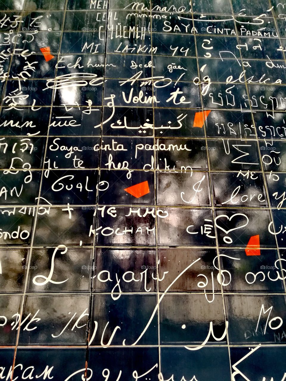 The "i love you wall", Paris