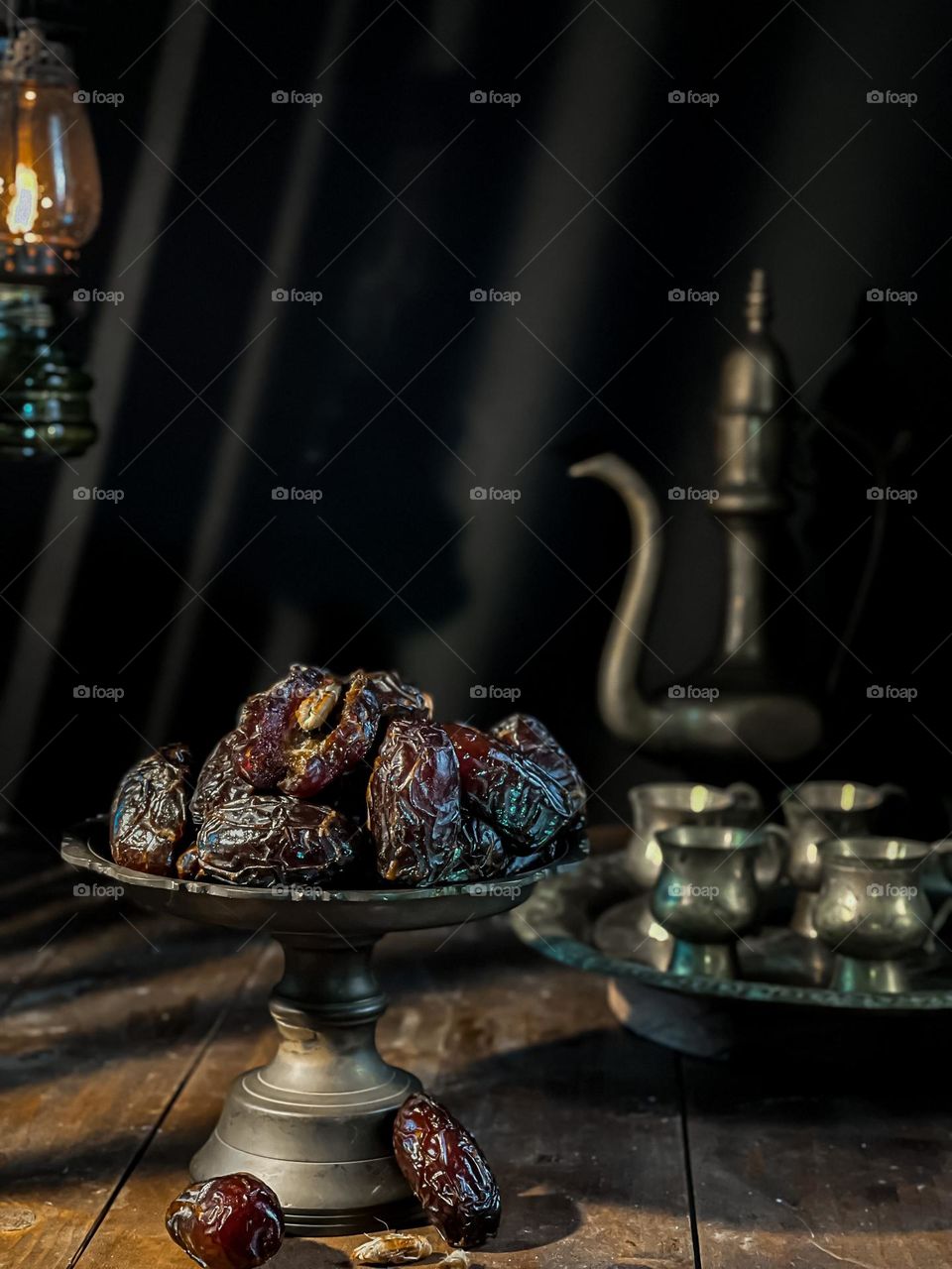 It is a sunnah to break fast with dates. Followed by muslims all over the world.