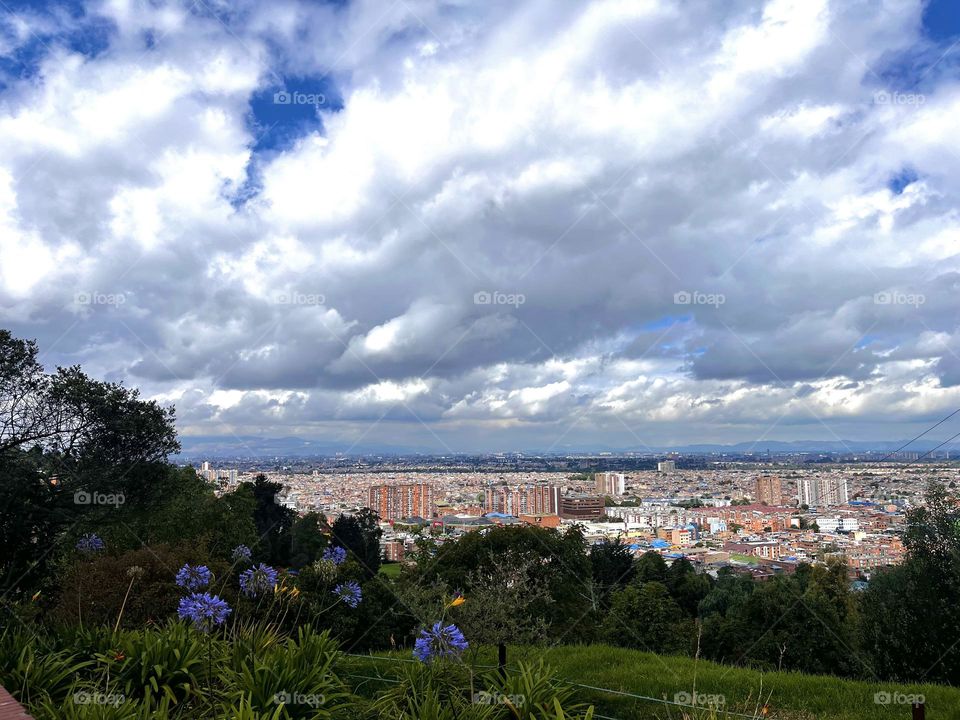 Look at the city on my vacations 