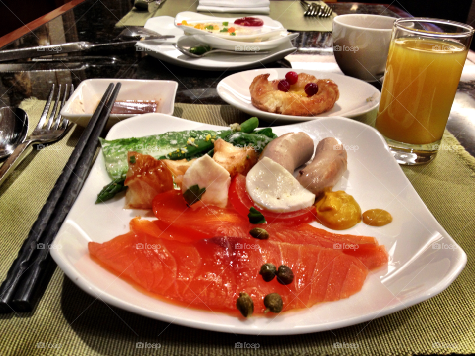 korean restaurant bread sashimi restaurant by thepostman