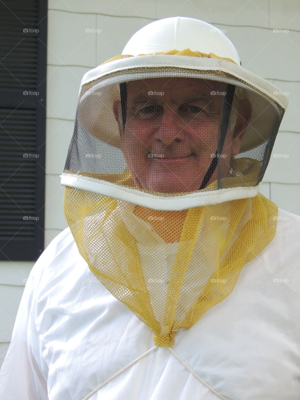 Portrait of a beekeeper