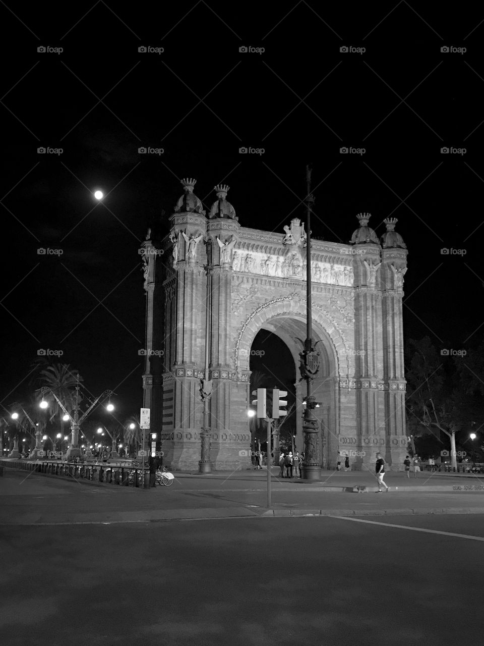 Arc d’ trimphe en Barcelona, Spain 