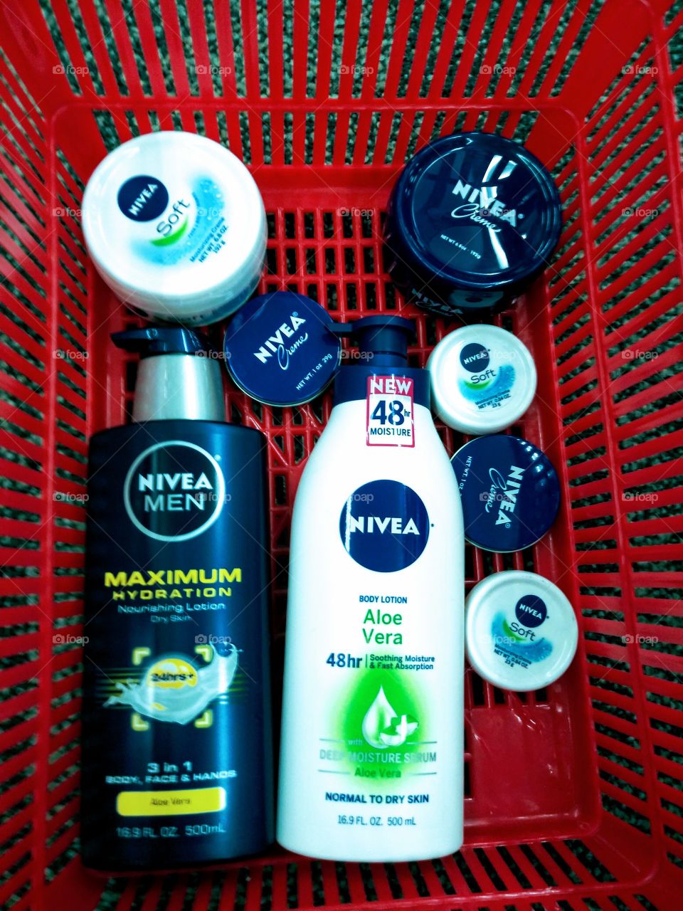 Nivea products advertisement