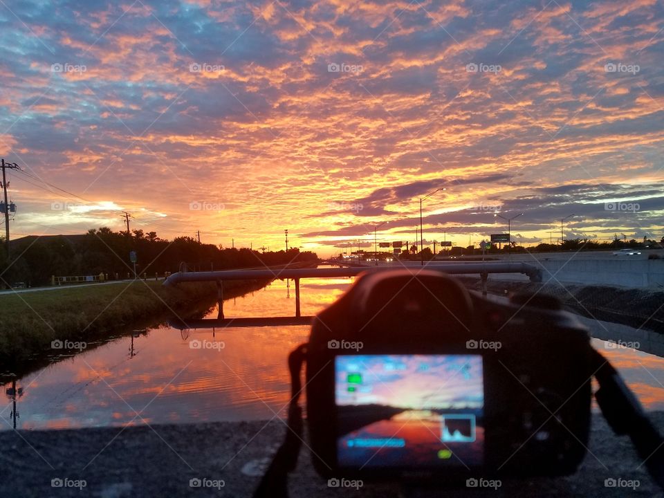 camera on the camera