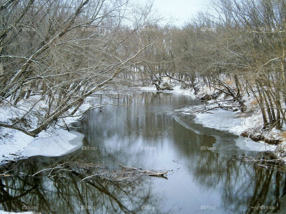 winter River