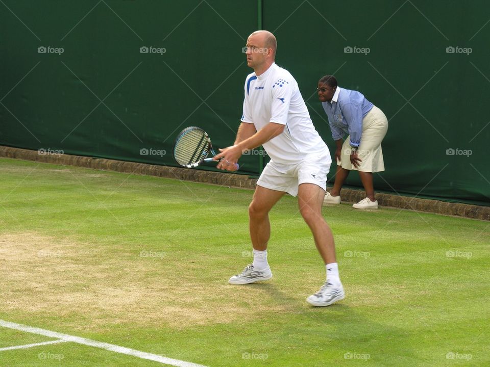 Ivan Ljubicic at Wimbledon 2006, third round