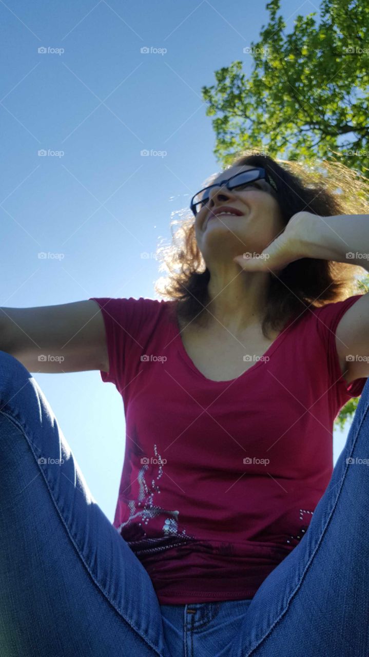 smiles in the park