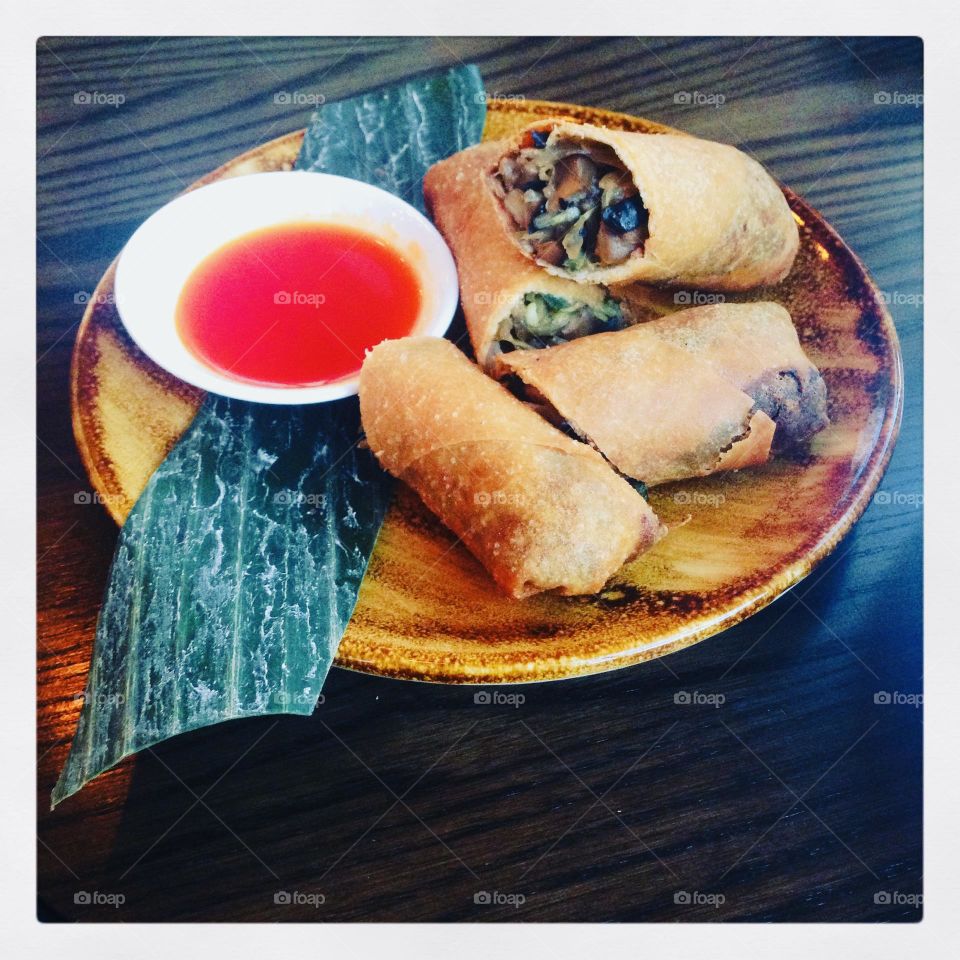 Malaysian spring rolls