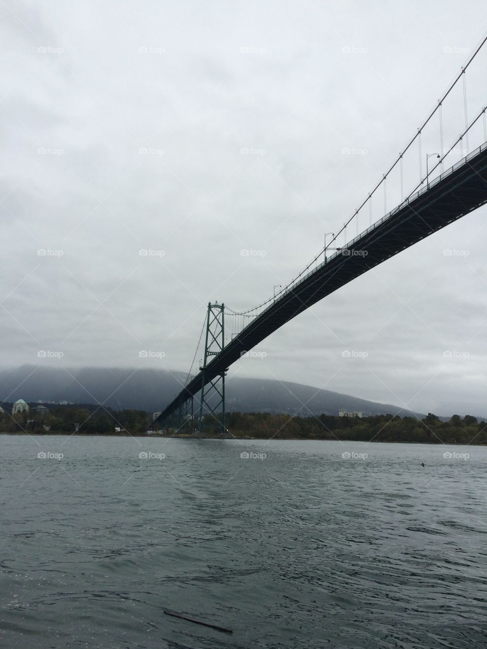 Bridge on the ocean