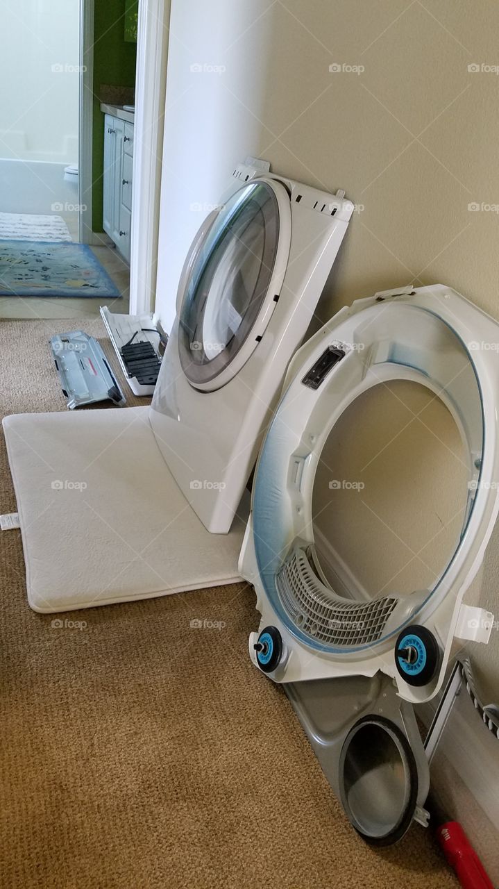 Fixing dryer machine