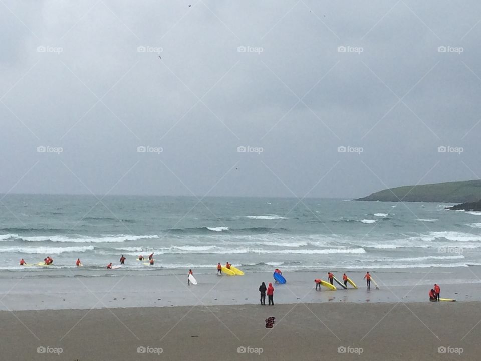 Day at the beach in Ireland 