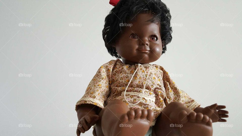 Chocolate baby doll
