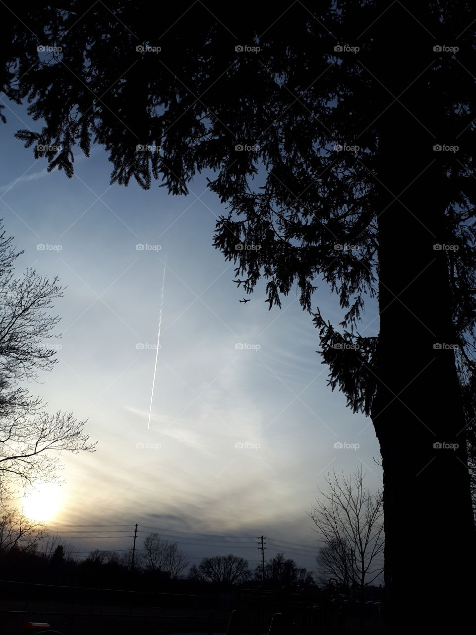 gorgeous evening sky