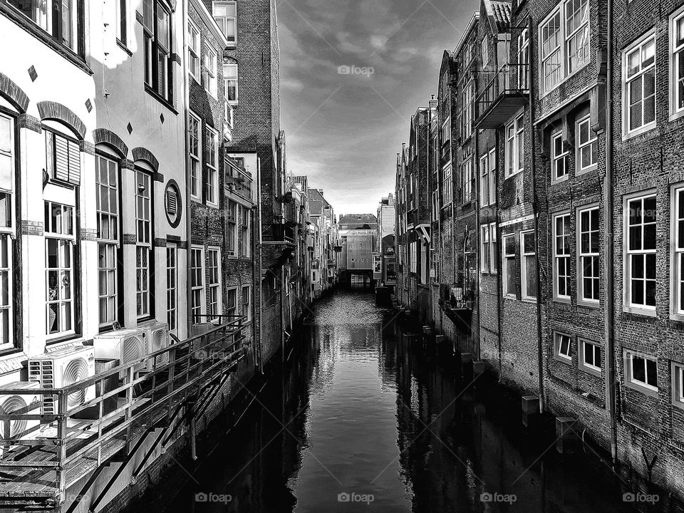 Canal houses in Dordrecht