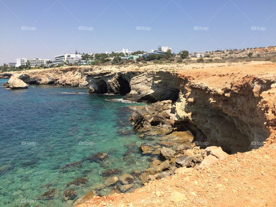 Beach of ciprus 