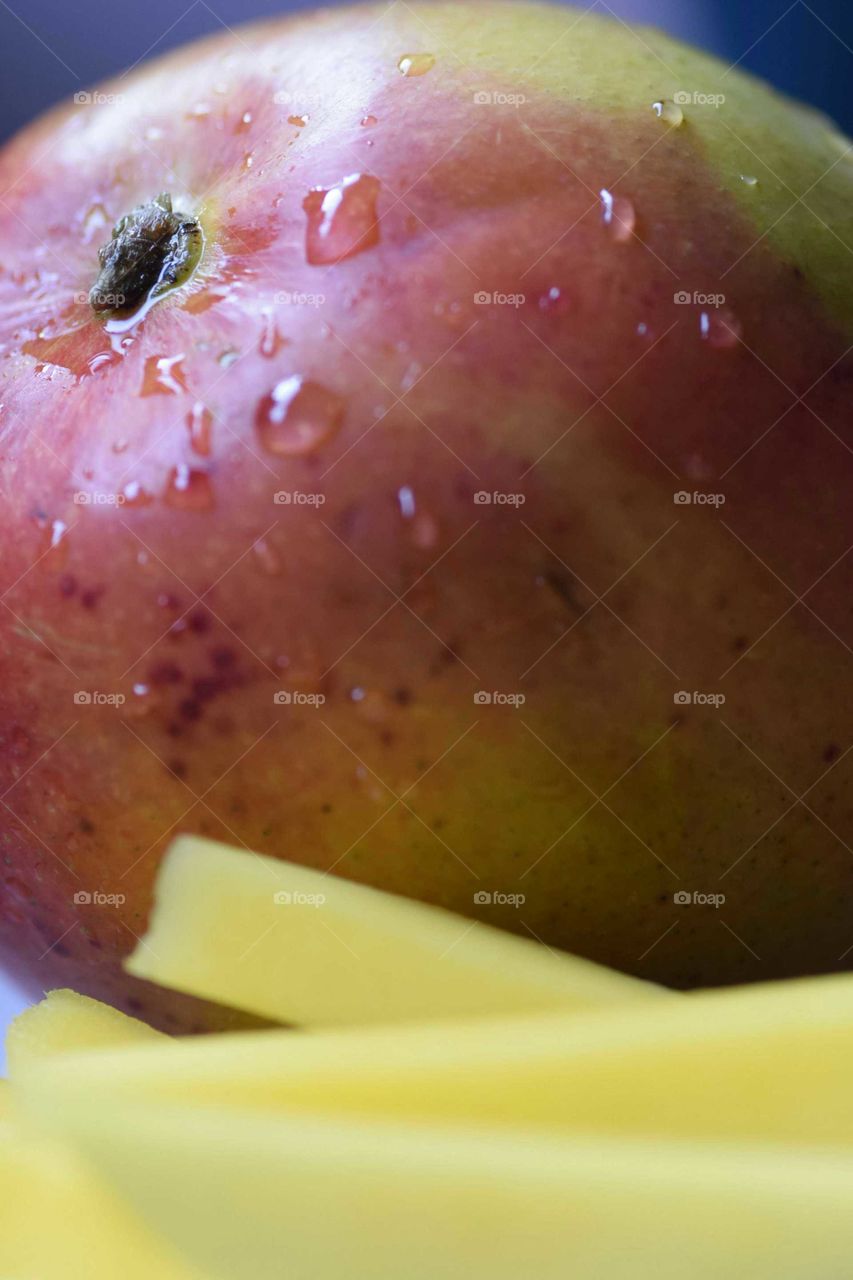 Close-up of a mango