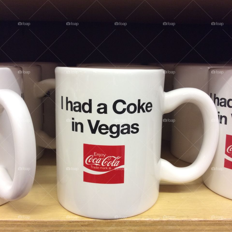 Coca cola mug - Las Vegas