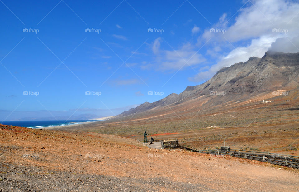 Fuerteventura view. Fuerteventura