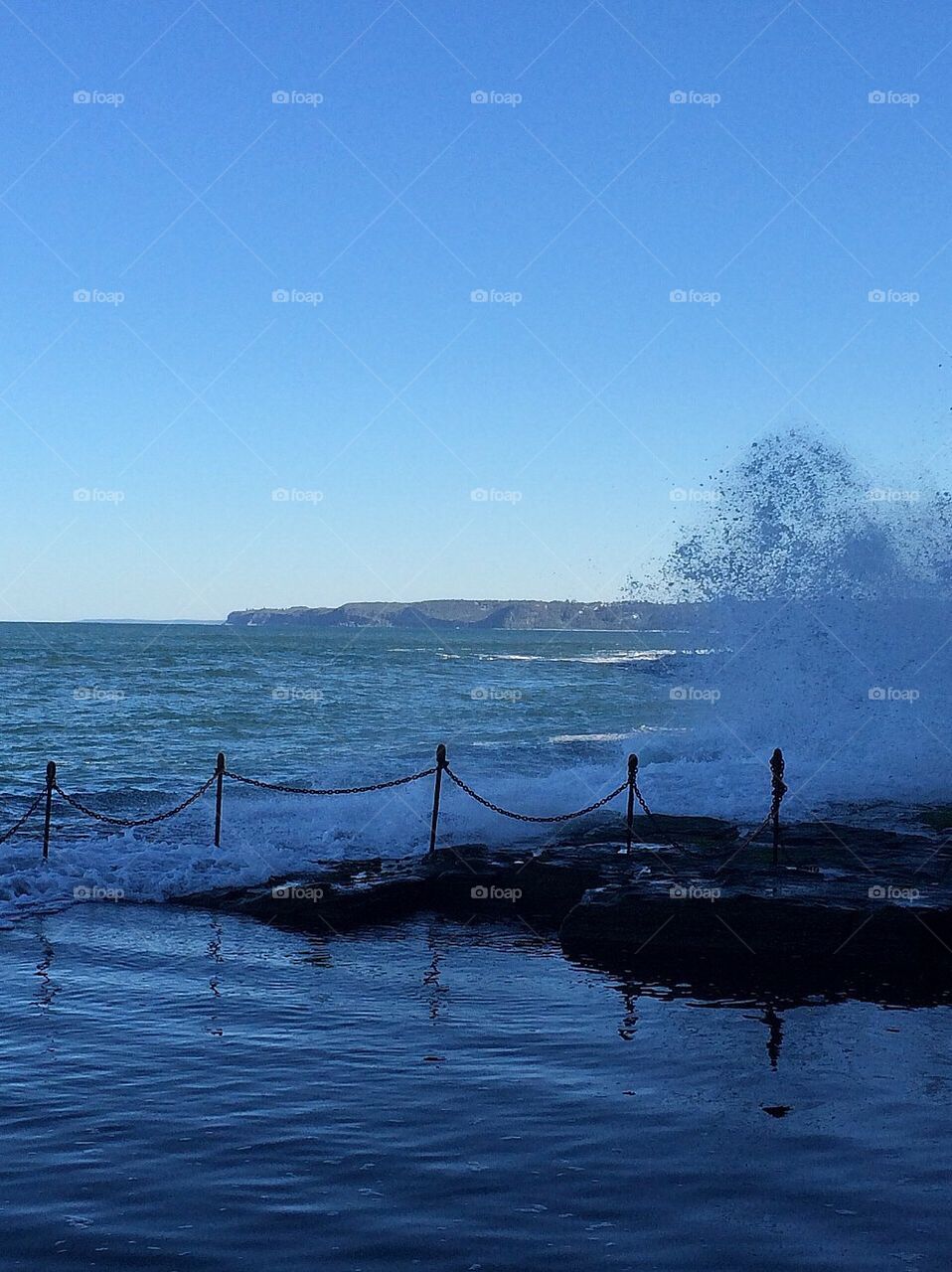 Beach water hole