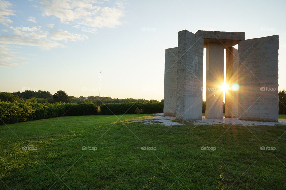 Georgia Guidestones in Elberton, GA